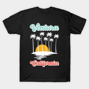 Ventura Beach California Vacation T-Shirt